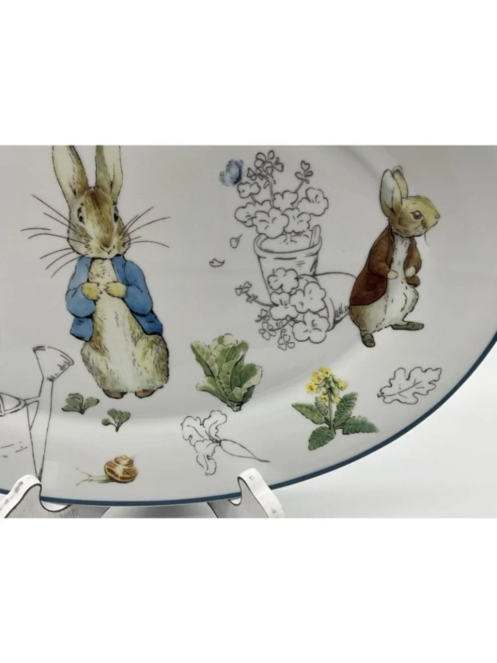 Beatrix Potter PETER RABBIT Oval Serving Platter 14
